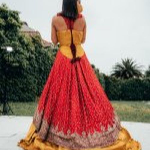 Vestido Ceilán trasero