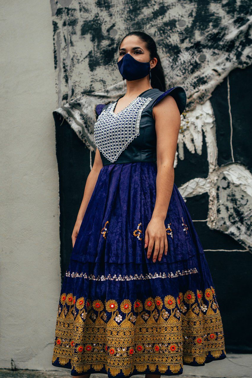 Vestido colección El Viaje de Marco Polo