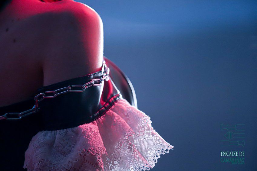 Detalle corsé colección Nevermore