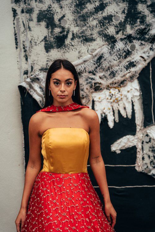 Vestido Ceilán colección Marco Polo