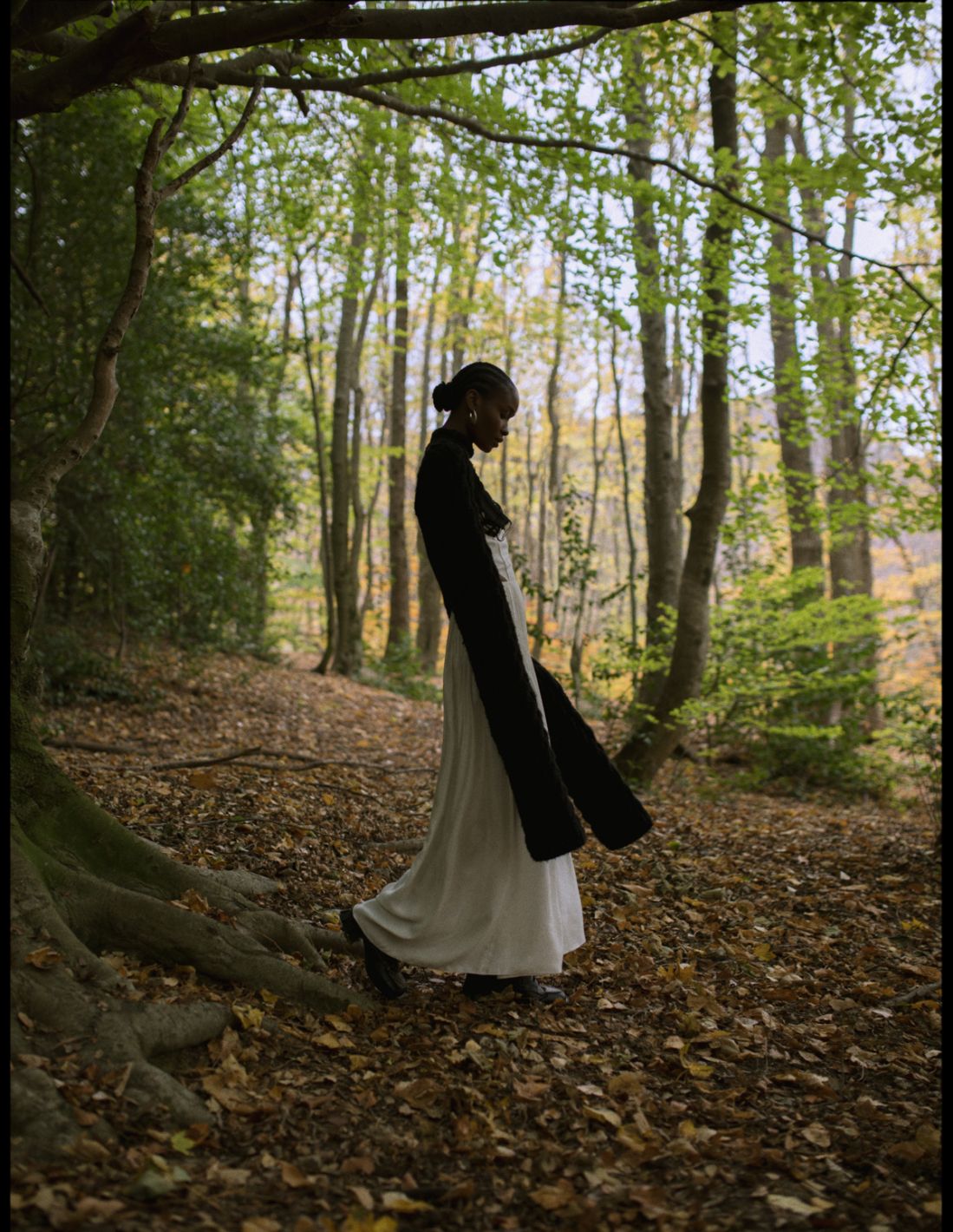 Vestido mangas Vogue