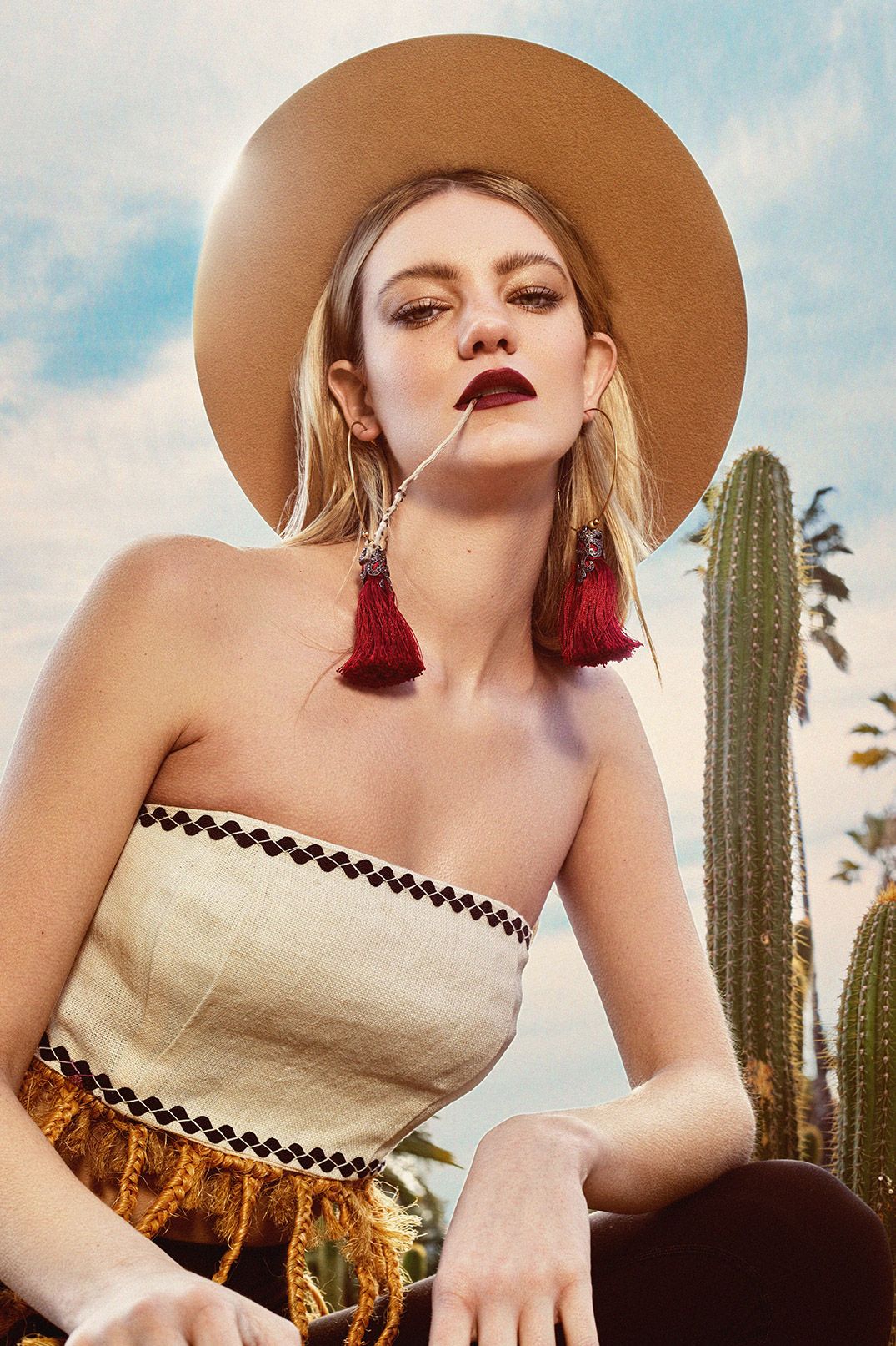 Corsé en reportaje  Cosmopolitan